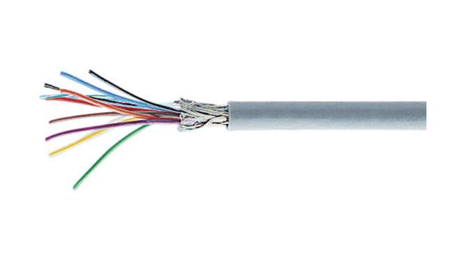 Hovedbilde Cablowiss Datakabel, skjermet, 15x0.055mm2 (metervare)