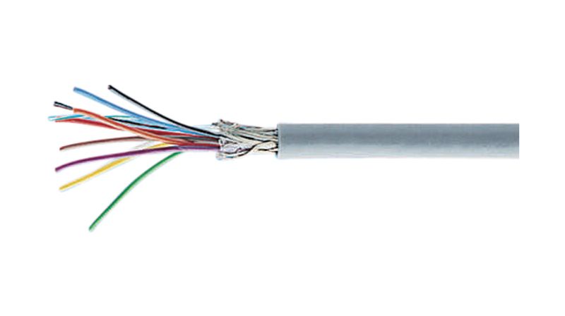 Cablowiss Datakabel, skjermet, 15x0.055mm2 (metervare)