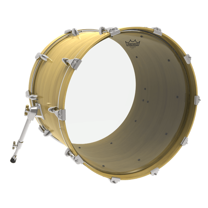 Remo BR-1318-00 Bass, Ambassador®, Clear, 18
