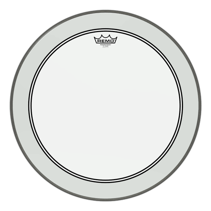 Remo P3-0316-BP Batter, Powerstroke® P3, Clear, 16