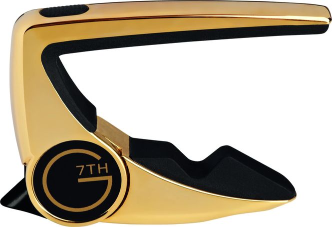 Hovedbilde G7TH Performance 2 Capo Standard 6 string, Gold