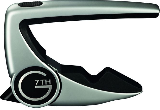 Hovedbilde G7TH Performance 2 Capo, Classical, Nylonstrengsgitar, Silver