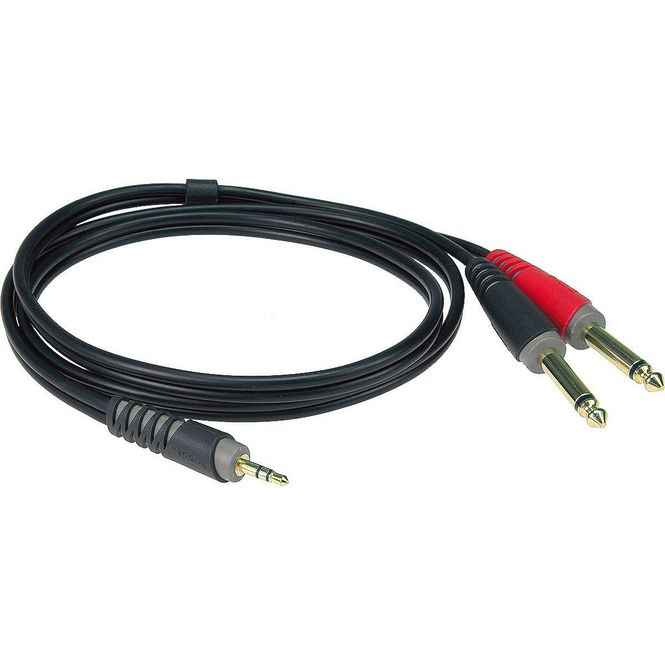 Hovedbilde Klotz AY5-0100 Y-kabel Stmjx2J mono, 1m