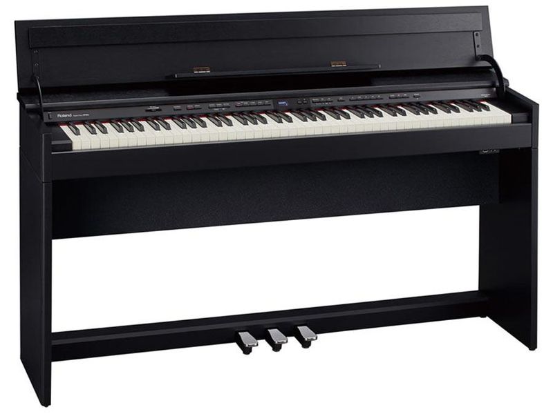Roland DP90 digitalpiano, sort