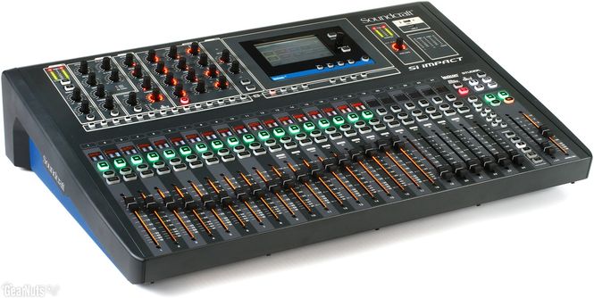 Hovedbilde Soundcraft SI IMPACT, digitalmikser, 32 kanaler, Lexicon FX