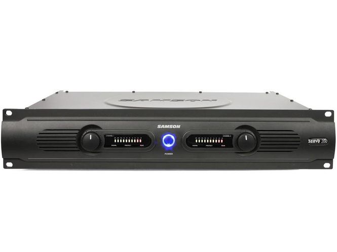 Hovedbilde Samson Servo 200 stereosluttrinn, 2 x 100W i 4 ohm