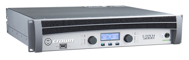 Crown I-Tech 5000 HD forsterker 2 x 2500W i 4 Ohm