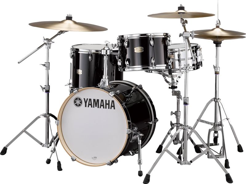 Yamaha Stage Custom Birch - Raven Black, Bop 18