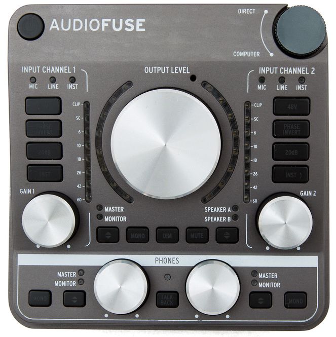 Hovedbilde Arturia AudioFuse Space Gray, USB lydkort