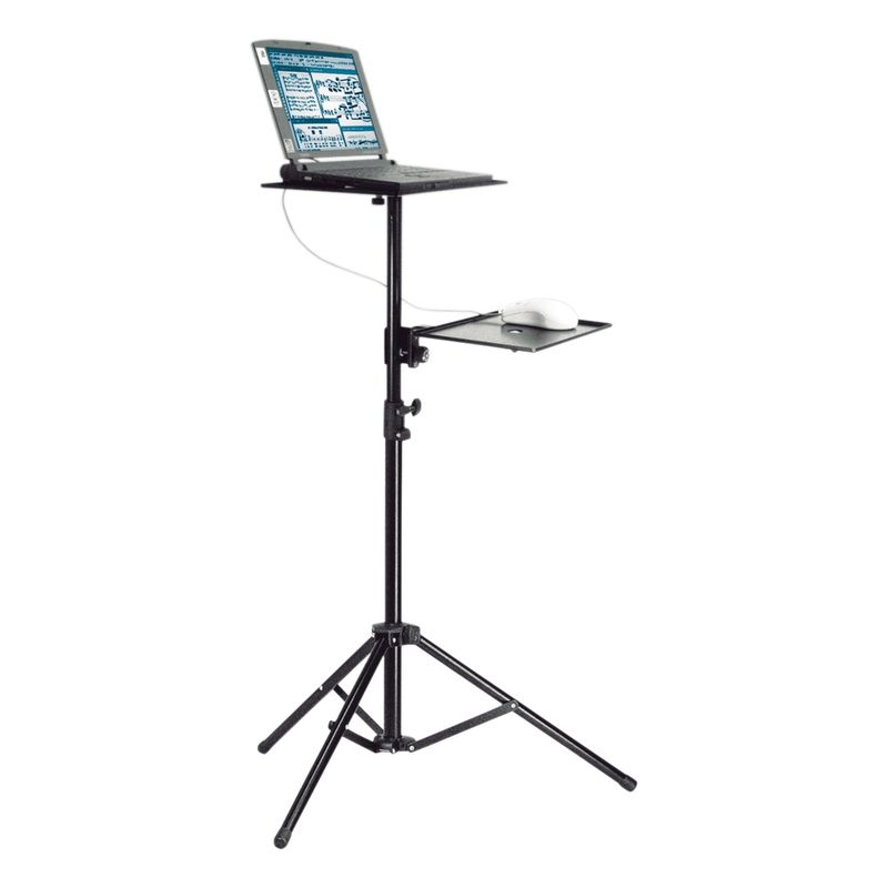 K&M 12150 Stativ for PC / laptop, Sort