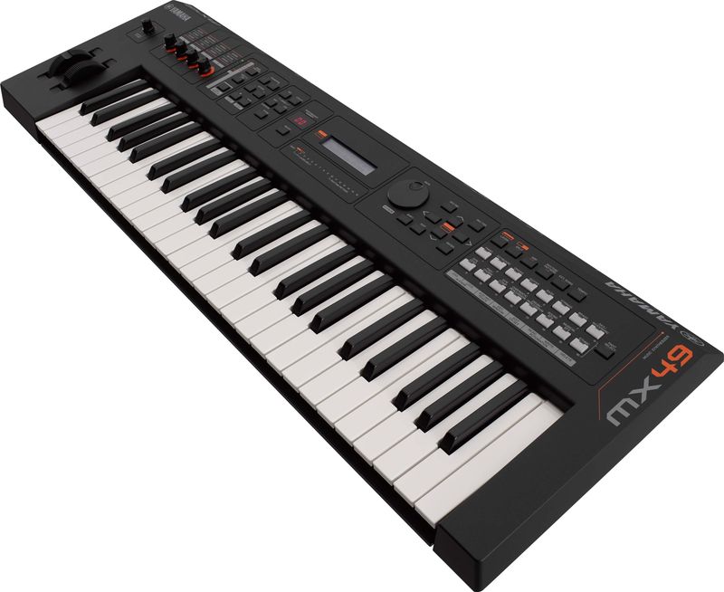 Yamaha MX49IIBL Synthesizer, 49 tangenter, Black