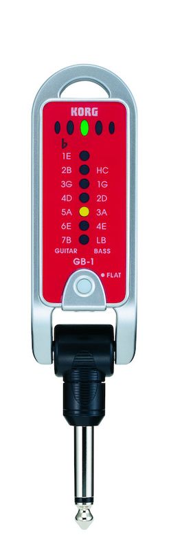 Korg Pitch Jack tuner, Red