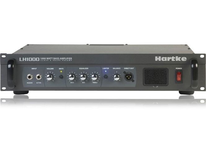 Hovedbilde Hartke LH1000, 2 x 500W basstopp, Rør i preamp