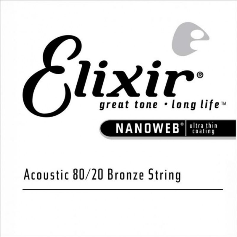 ELIXIR Nanoweb Acoustic Single .026
