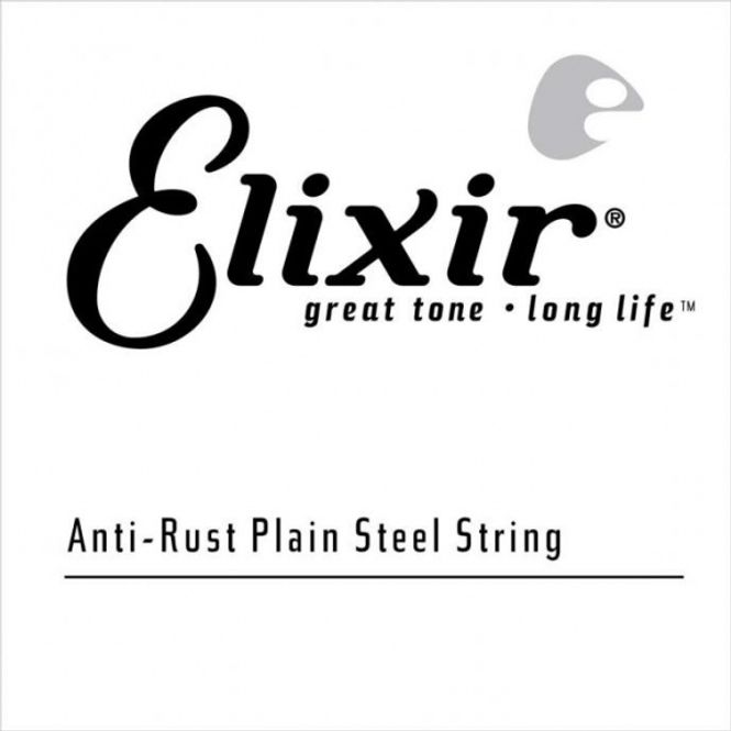 Hovedbilde ELIXIR Anti-Rust Plain Steel Single .022