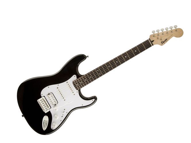 Hovedbilde Squier Bullet Strat with Tremolo HSS, Laurel Fingerboard, Black