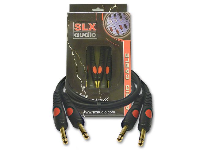 Hovedbilde SLX-audio B2PP-30, 10 meter, 2x jack til 2x jack