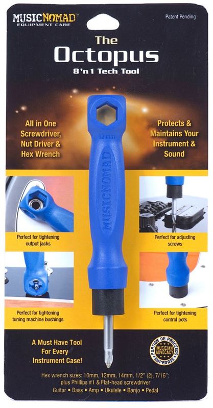 Music Nomad The Octopus 8 in 1 Tech Tool