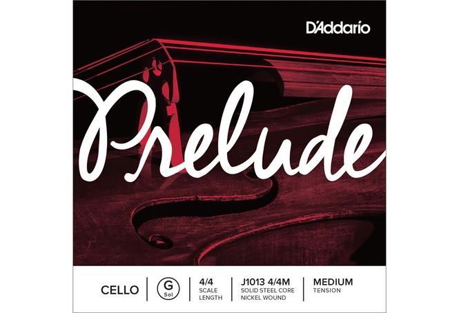 Hovedbilde D'Addario Prelude J1013 Cello G-3, 4/4 Nikkel