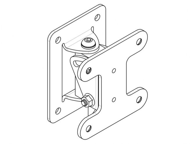 Hovedbilde Martin Audio WB10/12 Wall Bracket -Black