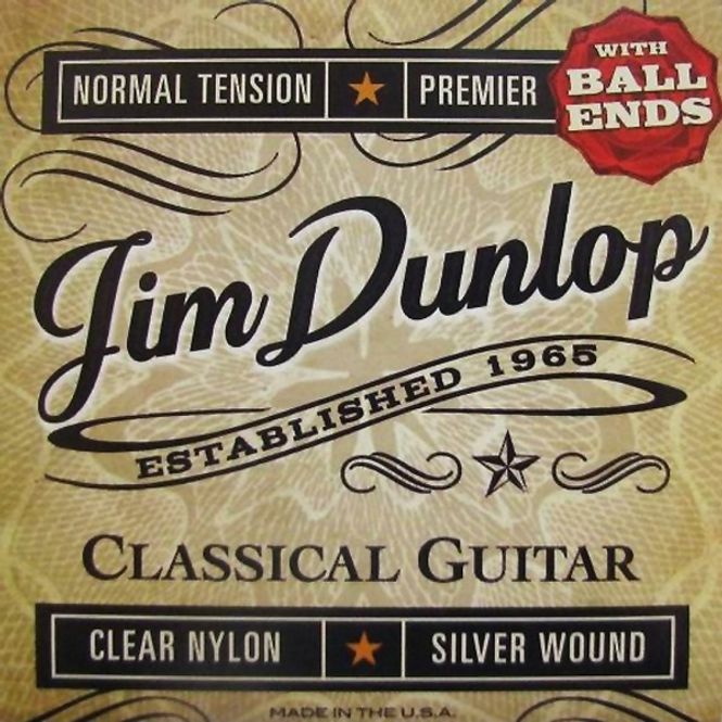Hovedbilde Dunlop DPV102BE Nylonstrenger med kule / Ball Ends