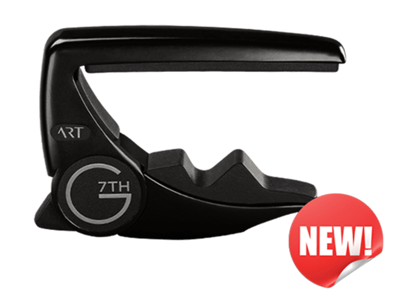 G7TH Performance 3 Capo, ART 6 string, Black