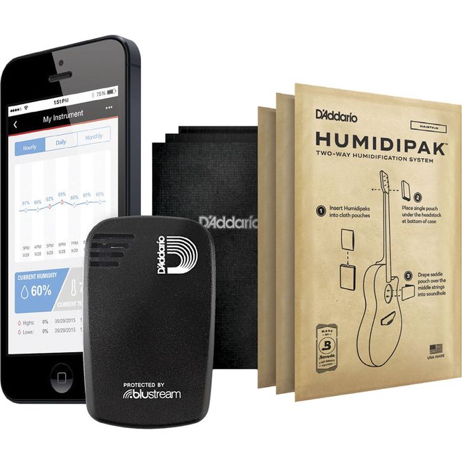 Hovedbilde Planet Waves PW-HPHT-01 Bluetooth Humidity & Temperature Sensor Pack