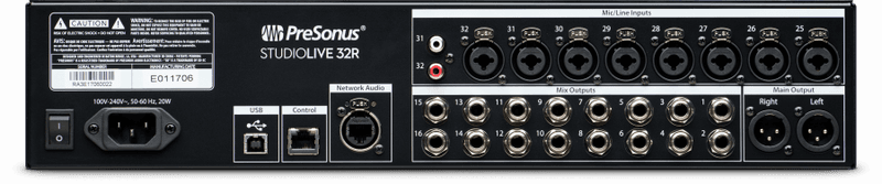 Presonus StudioLive 32R, Series 3, Rack Mixer