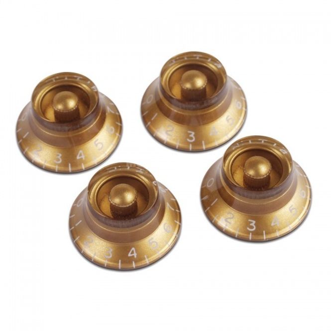 Hovedbilde Gibson Top Hat Knobs Gold 4-pk