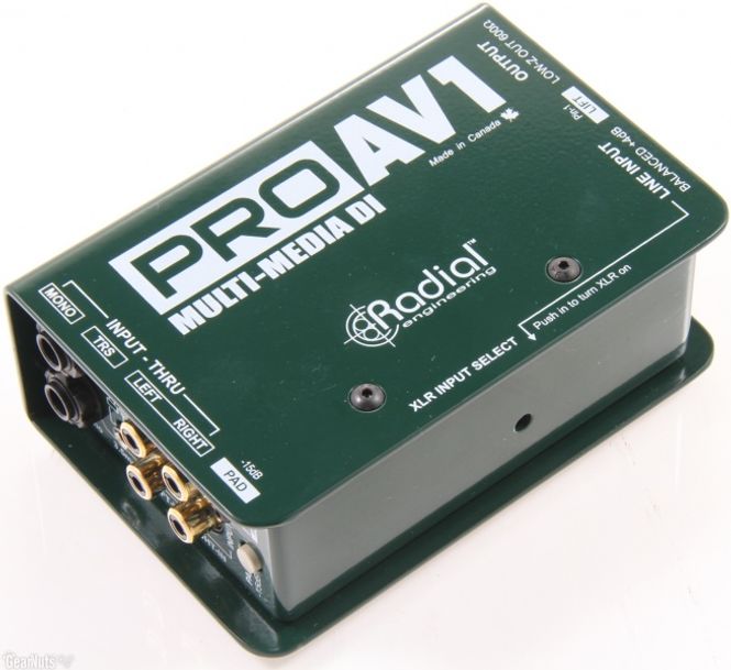 Hovedbilde Radial ProAV1 Multimedia DI, Direct Box