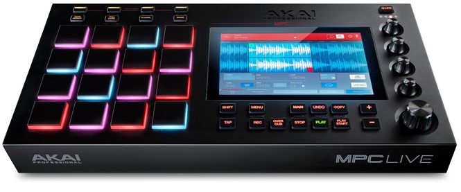 Hovedbilde Akai MPC LIVE, Standalone MPC enhet