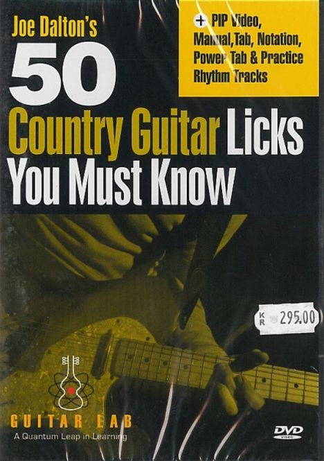 Hovedbilde Joe Dalton's 50 Country Guitar Licks You Must Know