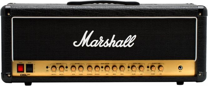 Hovedbilde Marshall DSL100HR 100W Rørforsterkertopp med reverb
